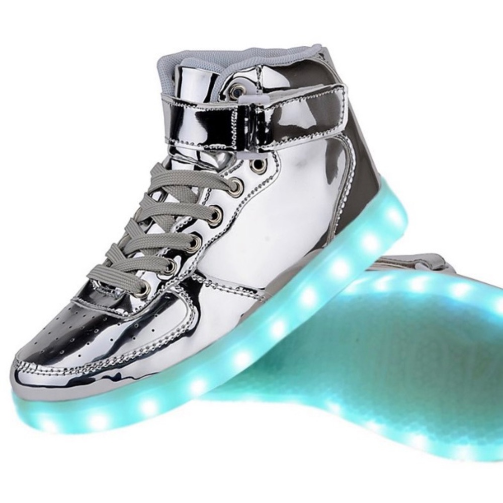 LED Odema Hightop Light Up Shoes Sz 11